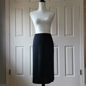 Black pencil skirt